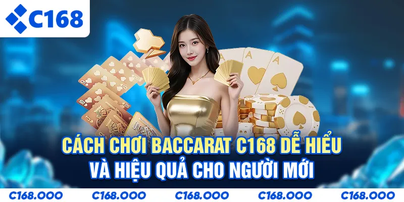 Cách Chơi Baccarat C168 Dễ Hiểu Và Hiệu Quả Cho Người Mới