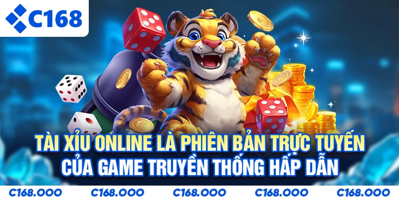 Tài Xỉu Online là phiên bản trực tuyến của game truyền thống hấp dẫn